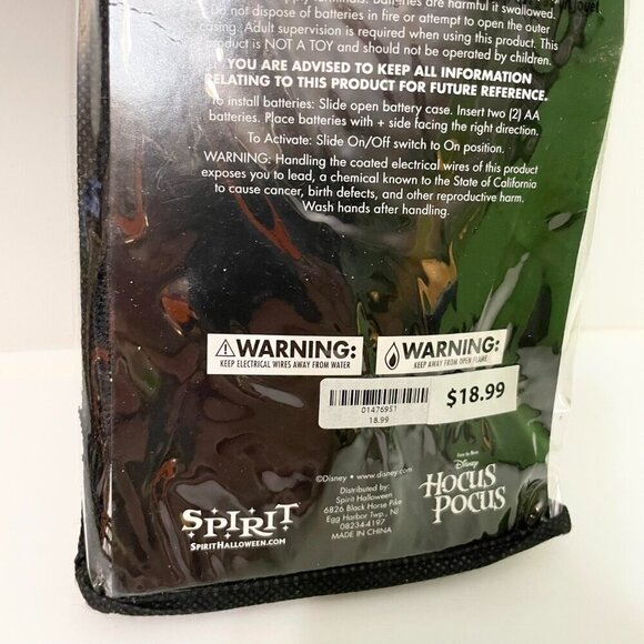 Halloween Hocus Pocus Sanderson Sisters Light Up Mantel Scarf - Picture 7 of 7